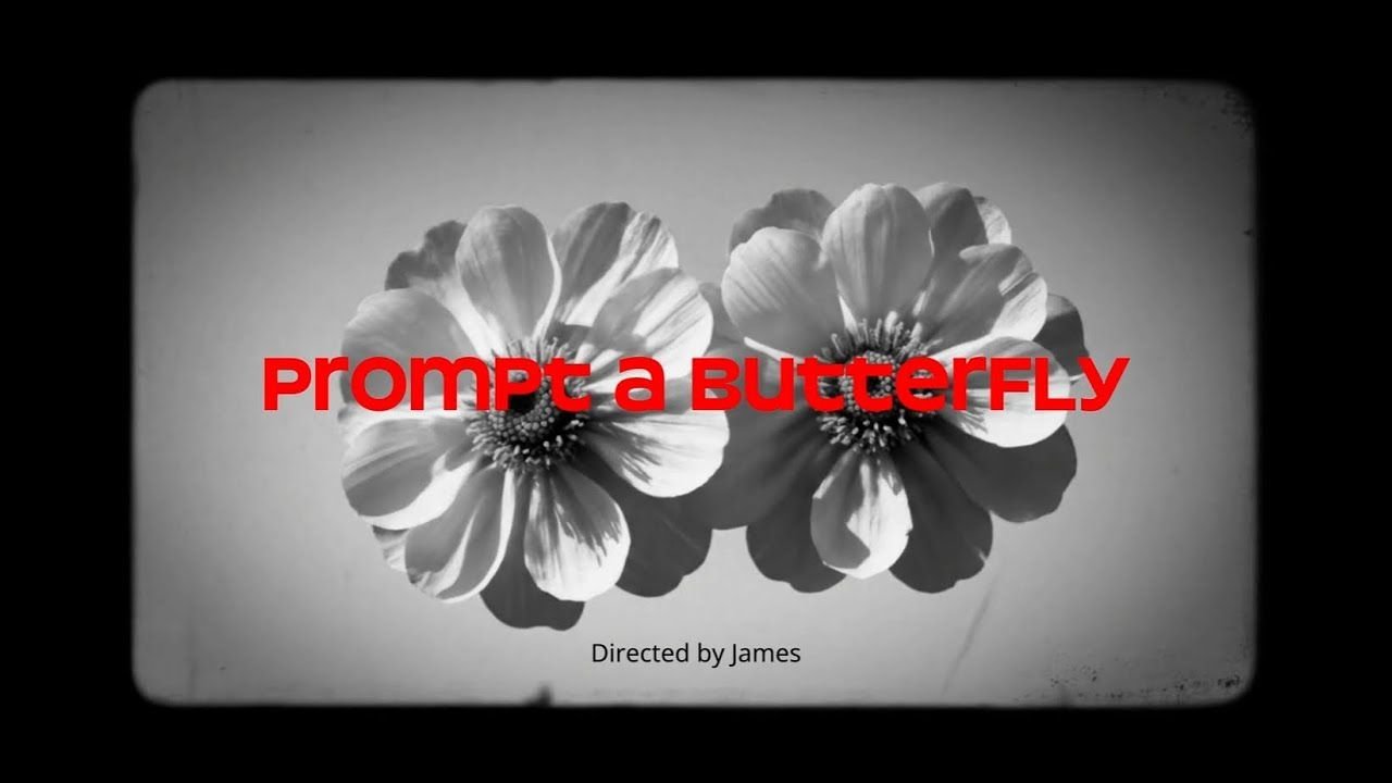 Prompt a Butterfly film still